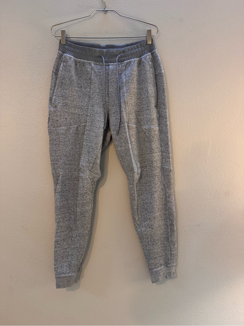 lululemon athletica Light Gray Knit Joggers